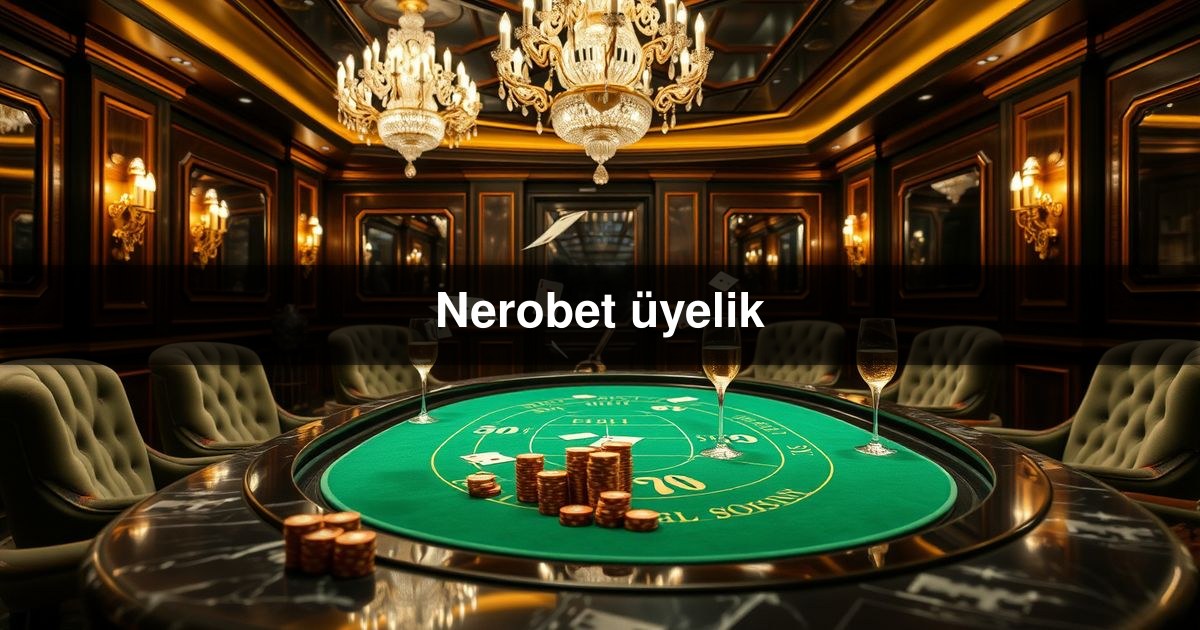 Nerobet üyelik